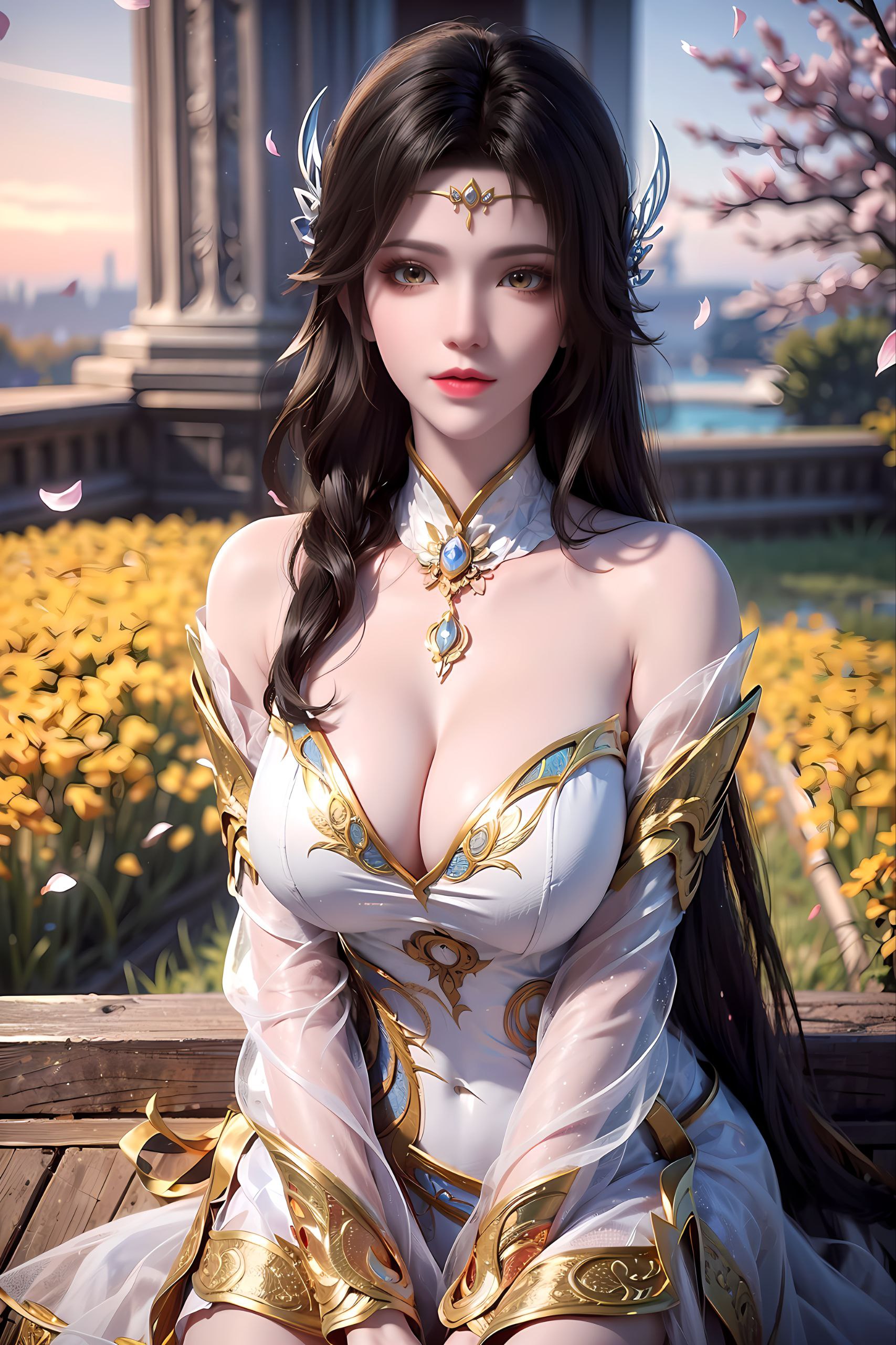 长河中